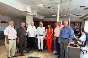 Sergio Santillán, Ángel Santamaría, Emilio March, Pedro M. de la Cruz, Desirée Franco, Pedro Márquez, Emilio Suárez y José Requena.