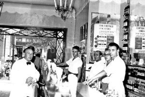 La Granja Balear a finales de los años 50, cuando era propiedad de los hermanos Nicolás y Cristóbal Castillo.