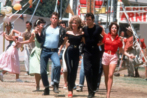 Parte del elenco de 'Grease'