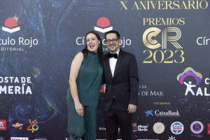 La cantante María Villalón y Alberto Cerezuela, director de Círculo Rojo.