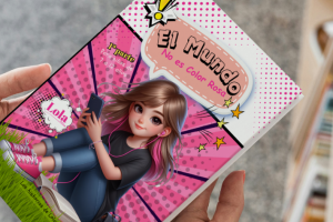 El libro El Mundo no es Color Rosa, de María Redondo," está diseñado para ayudar a cada niña y adolescente.