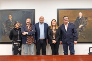 Convenio solidario firmado en la sede de Primaflor en Pulpí 