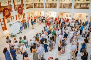 Inauguración de la exposición.