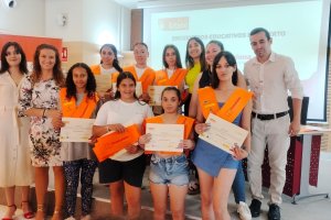 Algunos de los participantes del encuentro.