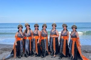 El mar es muy importante en esta celebración.