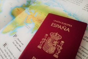 Imagen de archivo de un pasaporte español.