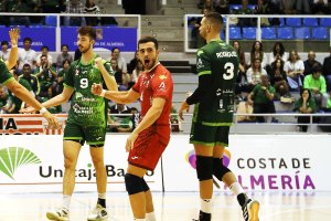 Alejandro Moya en el Moisés Ruíz con la elástica de líbero.