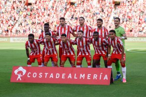Edgar contó para el Almería desde la primera jornada.