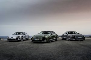 Con sus 925 CV de potencia, la nueva versión performance convierte al RS e-tron GT en el automóvil de serie más potente jamás fabricado por Audi