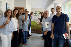 Investigadores y técnicos del proyecto Recicland del Ifapa