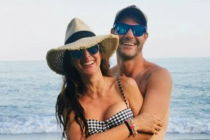Nuria Fergó y su novio, Juan Pablo Lauro-
