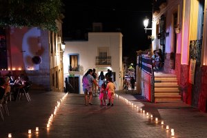 'La Noche Romántica' en Níjar en 2023.