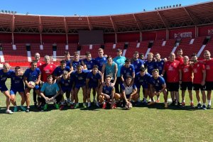 Esta fue la última foto de la temporada antes de partir a Toledo para disputar la final por el ascenso.