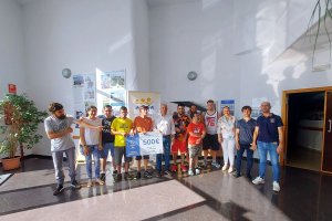 La APAFA con el Diputado de Deportes.