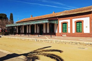 Imagen de archivo de una parte del complejo ferroviario de Zurgena.