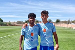 Los dos almerienses en la última convocatoria de José Lana.