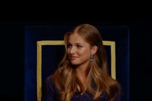 La princesa Leonor y su maquillaje natural.