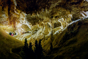 El paisaje que se puede disfrutar parece de otro mundo.