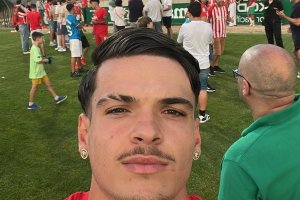 Foto que ha subido el portero tras el ascenso en Toledo.