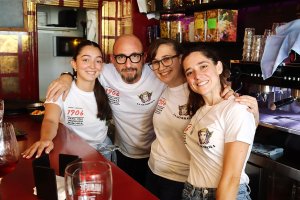 El equipo de La Generala durante la celebración.