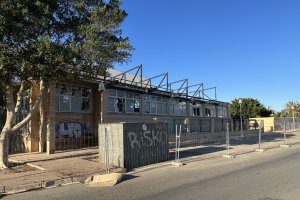 Imagen del complejo deportivo situado en el barrio de Costacabana.