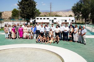 Inauguración de la piscina municipal de este pueblo almeriense.