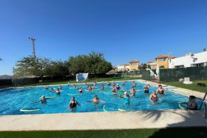 Las clases de Aquagym ya han comenzado con un exitazo de participación.