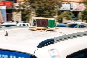 Imagen de archivo de un taxi.