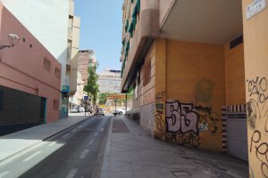 Actual calle SIloy que pasará a ser J.A. Barrios