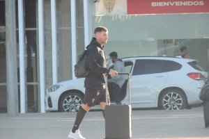 La plantilla, citada este lunes a primera hora en el Estadio para ir al Hospital Vithas.
