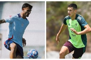 Pubill, con España, y César Montes, de vacaciones, por la Copa América.