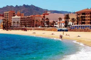 La costa almeriense, destino preferente para las vacaciones de verano.