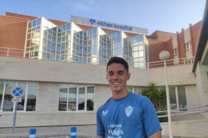 Arribas con su eterna sonrisa es feliz en Almería pero...