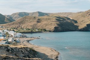 Una vista de la localidad de Las Negras.