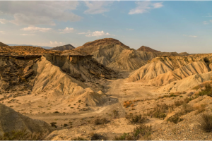 Imagen de archivo de Tabernas, el lugar escogido para grabar la película.