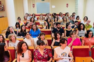 Asistenes al evento.