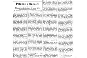 Artículo publicado por Grano de Oro en el periódico El Censor de Cuevas del Almanzora en 1933.