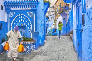 Una vista de Chauen.