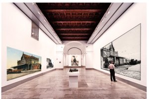 Así se vería el Centro de Interpretación del Ferrocarril en la segunda planta del edificio