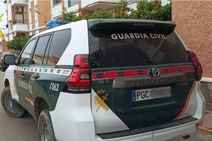 Vehículo de Guardia Civil.
