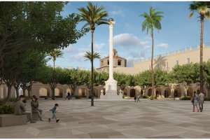 Diseño de urbanización de la Plaza Vieja