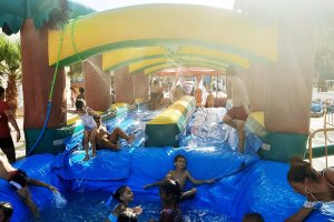 Una edición anterior de esta fiesta acuática.