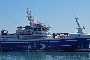 Imagen del 'Argos Georgia', barco naufragado.