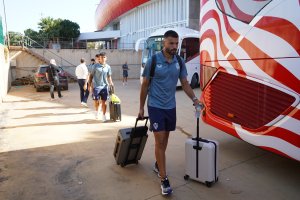 Luis Maximiano con las maletas preparadas por si llega una buena oferta.