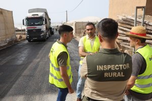 Obras en Las Palmerillas, El Ejido.