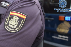 Imagen de archivo de un agente de la policía nacional.