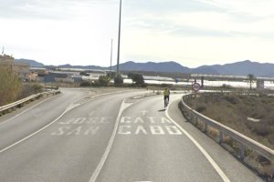 Carretera en la que ha tenido lugar el siniestro.