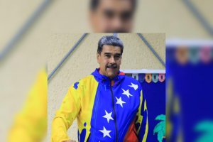 Maduro votando en las elecciones venezolanas.