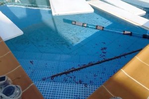 La piscina de Toñi.