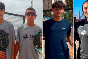 Los cuatro deportistas andaluces convocados para el Campeonato de Europa.